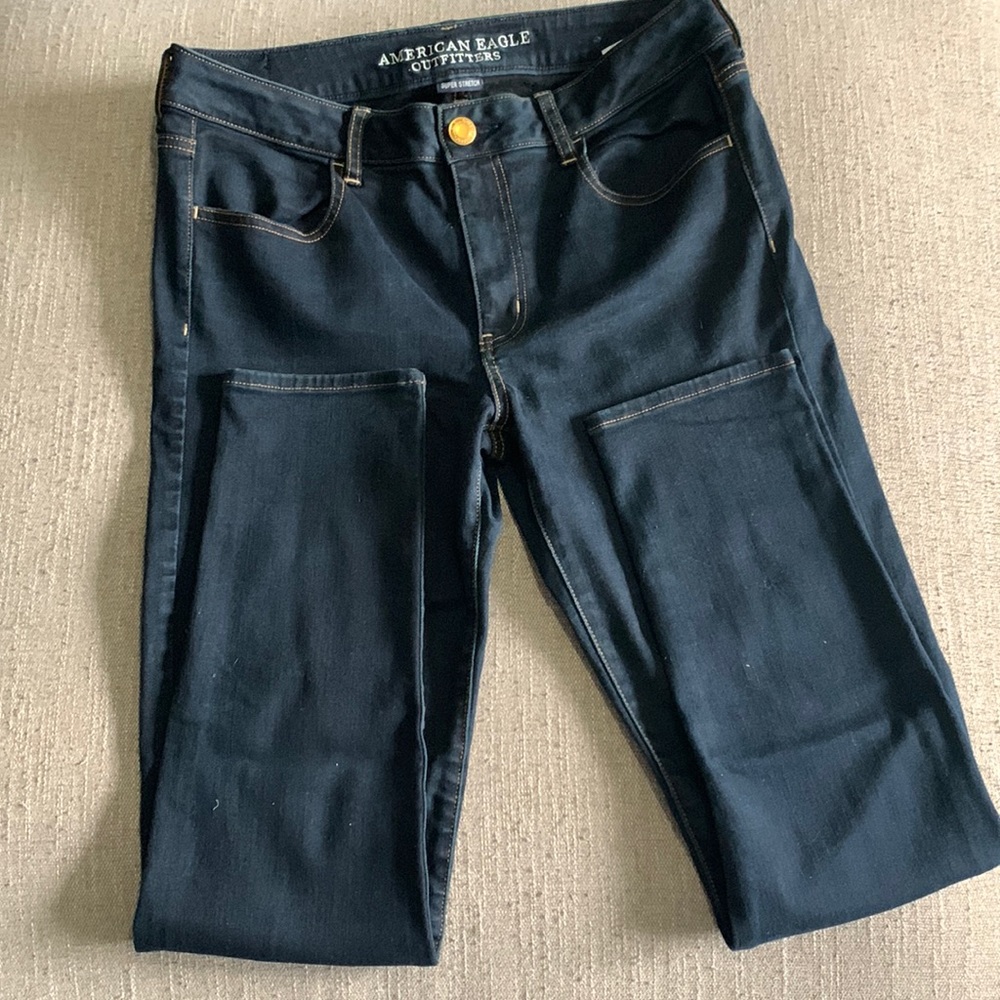 American Eagle Dark Denim Skinny Jeans